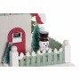 Décorations de Noël DKD Home Decor Bois Maison (15.5 x 10 x 16 cm)