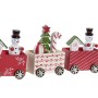 Décoration DKD Home Decor Blanc Bois Train (35 x 5 x 10,5 cm)