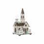 Décorations de Noël DKD Home Decor Église Bois (21 x 17 x 36 cm)