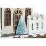Décorations de Noël DKD Home Decor Église Bois (21 x 17 x 36 cm)