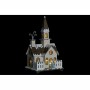 Décorations de Noël DKD Home Decor Église Bois (21 x 17 x 36 cm)