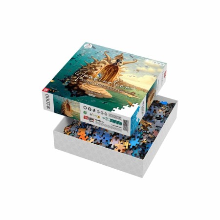 Puzzle Cenega Publishing Jacek Yerka Puerto / Harbor 1000 Piezas
