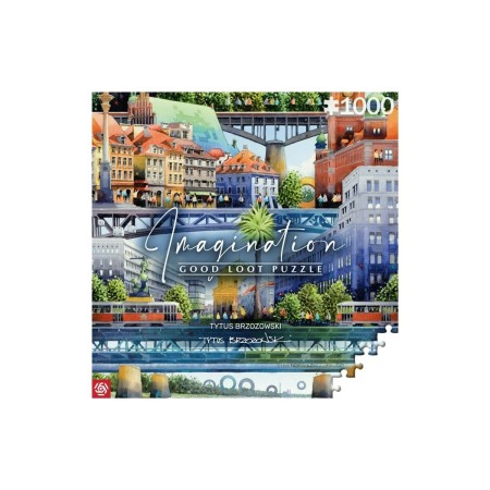 Puzzle Cenega Publishing Good Loot: Tytus Brzozowski Puentes de Varsovia 1000 Piezas