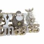 Décorations de Noël DKD Home Decor Bois MDF (30 x 2 x 12 cm) (2 pcs)