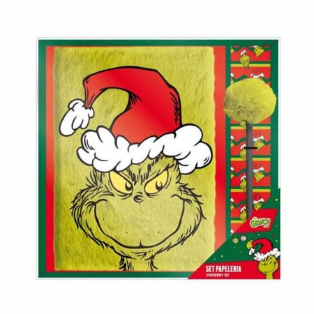 Cuaderno de Notas + Bolígrafo The Grinch