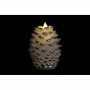 Bougie LED DKD Home Decor Noël Cire (2 pcs) (10 x 10 x 12 cm)