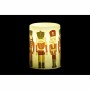 Bougie LED DKD Home Decor Cire (7.5 x 7.5 x 10 cm)