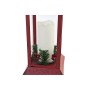 Lanterne DKD Home Decor Noël Blanc Rouge polypropylène (14.5 x 14.5 x 39 cm)