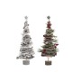 Sapin de Noël DKD Home Decor Bouleau LED (2 pcs) (26 x 26 x 72 cm)