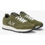 Zapatillas Casual Hombre SUN68 TOM SUEDE Z44106 74 Verde