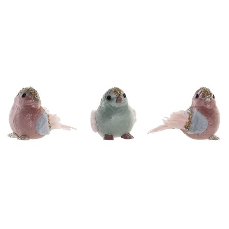 Décorations de Noël DKD Home Decor Polyester Foam (3 pcs) (15 x 10 x 11 cm)