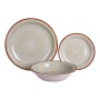 Set de Vajilla Home ESPRIT Azul Verde Multicolor Rosa Ambar Gres 26,5 x 26,5 x 3 cm 27,5 x 27,5 x 3 cm 18 Piezas