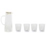 Set de Vasos Home ESPRIT Transparente Polipropileno Vidrio de Borosilicato 245 ml