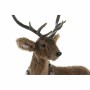 Décorations de Noël DKD Home Decor Polyester Mousse Cerf (44 x 21 x 56 cm)