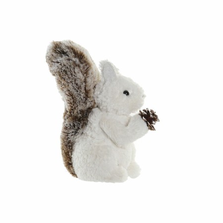 Décorations de Noël DKD Home Decor Mousse Écureuil (11 x 23 x 25 cm)