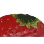 Plato Home ESPRIT Rojo Gres Moderno 23,5 x 18 x 4,5 cm