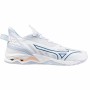 Baskets Mizuno Wave Mirage 5 Blanc Femme Handball