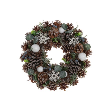 Couronne de Noël DKD Home Decor (34 x 34 x 8.5 cm)