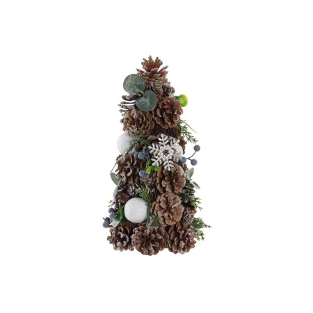 Sapin de Noël DKD Home Decor Enneigé (17 x 17 x 30 cm)