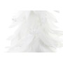 Décorations de Noël DKD Home Decor Carton Plume Noël (22 x 22 x 46 cm) (2 pcs)