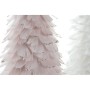 Décorations de Noël DKD Home Decor Carton Plume Noël (22 x 22 x 46 cm) (2 pcs)
