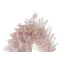 Couronne de Noël DKD Home Decor Plume (2 pcs) (30 x 7 x 30 cm)