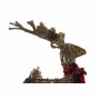 Décorations de Noël DKD Home Decor Renne osier (33 x 14 x 60 cm)