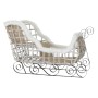 Traîneau DKD Home Decor Métal Rotin (90 x 46 x 62 cm)