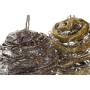 Boule de Noël DKD Home Decor Jute Rotin (10 x 10 x 10 cm) (2 pcs)