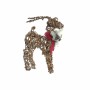Décorations de Noël DKD Home Decor Renne Rotin (35 x 18 x 44 cm)