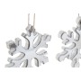Décorations de Noël DKD Home Decor Bois Miroir (3 pcs) (12 x 1.5 x 12 cm)