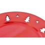 Centre de Table DKD Home Decor Rouge PP (Polypropylène) Noël (33 x 33 x 2 cm)