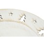 Centre de Table DKD Home Decor Blanc PP (Polypropylène) Noël (33 x 33 x 2 cm)