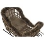 Traîneau DKD Home Decor Jute Métal osier (3 pcs) (54 x 29 x 33 cm) (40 x 14 x 65 cm)