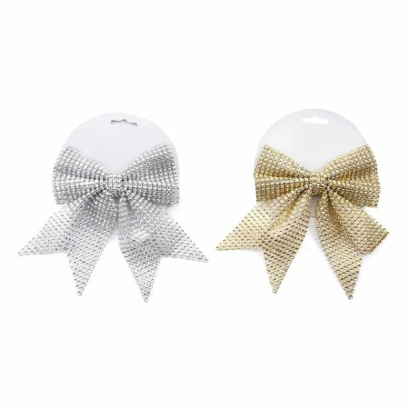 Décorations de Noël DKD Home Decor PVC Lien (2 pcs) (15 x 0.2 x 18 cm)