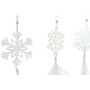 Décorations de Noël DKD Home Decor Acrylique Polycarbonate (4 pcs) (9 x 0.5 x 32 cm)