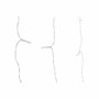 Barrière lumineuse LED DKD Home Decor Noël Blanc PVC (100 x 1 x 100 cm)