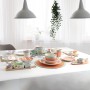 Bol pour Apéritifs Quid Kaleido Blanc Céramique 14 x 9 x 3 cm (4 Unités)