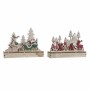 Décorations de Noël DKD Home Decor Bois MDF (2 pcs) (22.5 x 5 x 17 cm)