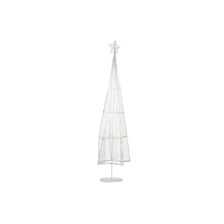 Arbre de Noël avec Étoile DKD Home Decor Métal LED (2 pcs) (23 x 20 x 80 cm)