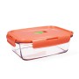 Boîte à lunch hermétique Luminarc Pure Box Holy Bicolore verre 1,22 L (6 Unités)