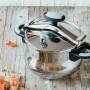 Olla Express BRA Metal Acero Inoxidable Baquelita 4,5 L
