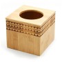 Boîte à mouchoirs DKD Home Decor Bambou (12.4 x 12.4 x 11 cm)