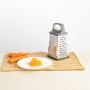 Rallador Multiusos Quid Ozon Gris Metal 22 x 10 x 10 cm (12 Unidades)