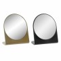 Miroir DKD Home Decor Noir Doré ABS (17 x 7 x 19.5 cm) (2 pcs)