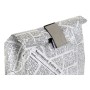 Sac à goûter DKD Home Decor Thermique Blanc Noir (20 x 10 x 28 cm)