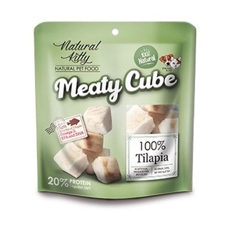 Collation pour Chat Natural Kitty MEATY CUBE