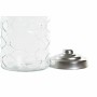 Boîte DKD Home Decor Verre Acier (10.6 x 10.6 x 21 cm)