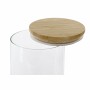 Boîte DKD Home Decor Bambou Verre Borosilicaté Cottage (10 x 10 x 22.3 cm)