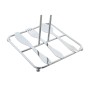 Porte-rouleaux de Cuisine DKD Home Decor Argent Métal Chrome (15 x 16 x 29.5 cm)